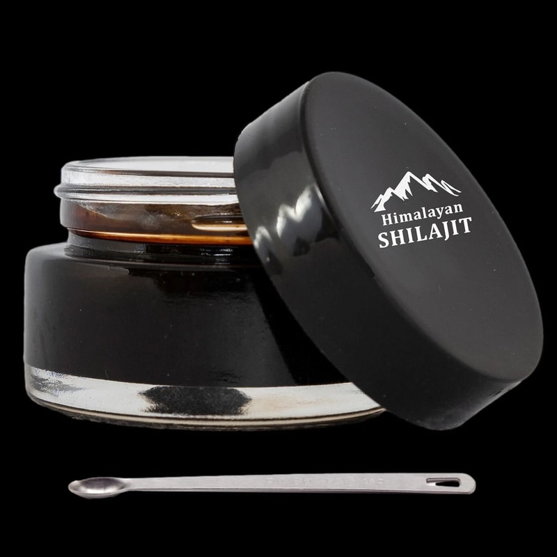 Himalayan Shilajit Resin With Organic Honey Natural Fulvic Acid Supplement 9