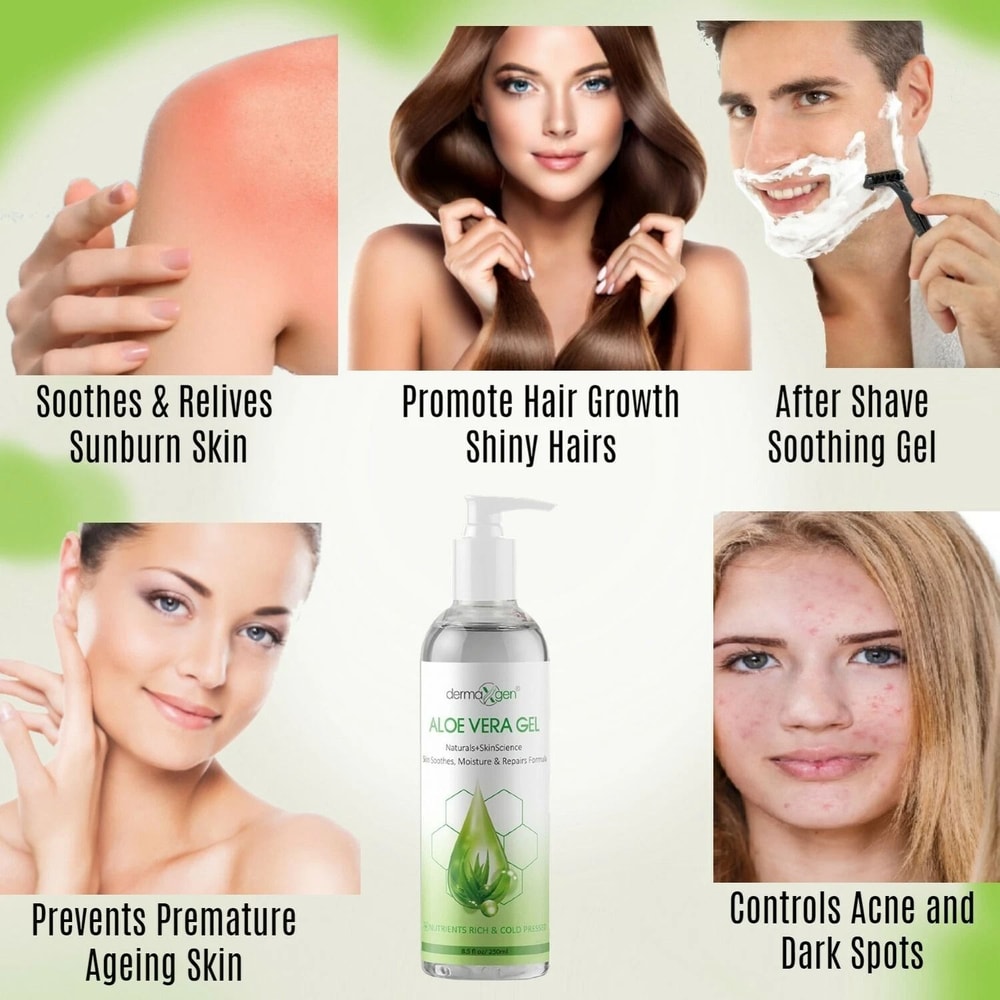 Aloe Vera Gel Pure Soothing Moisturizer For Skin Hydration 3