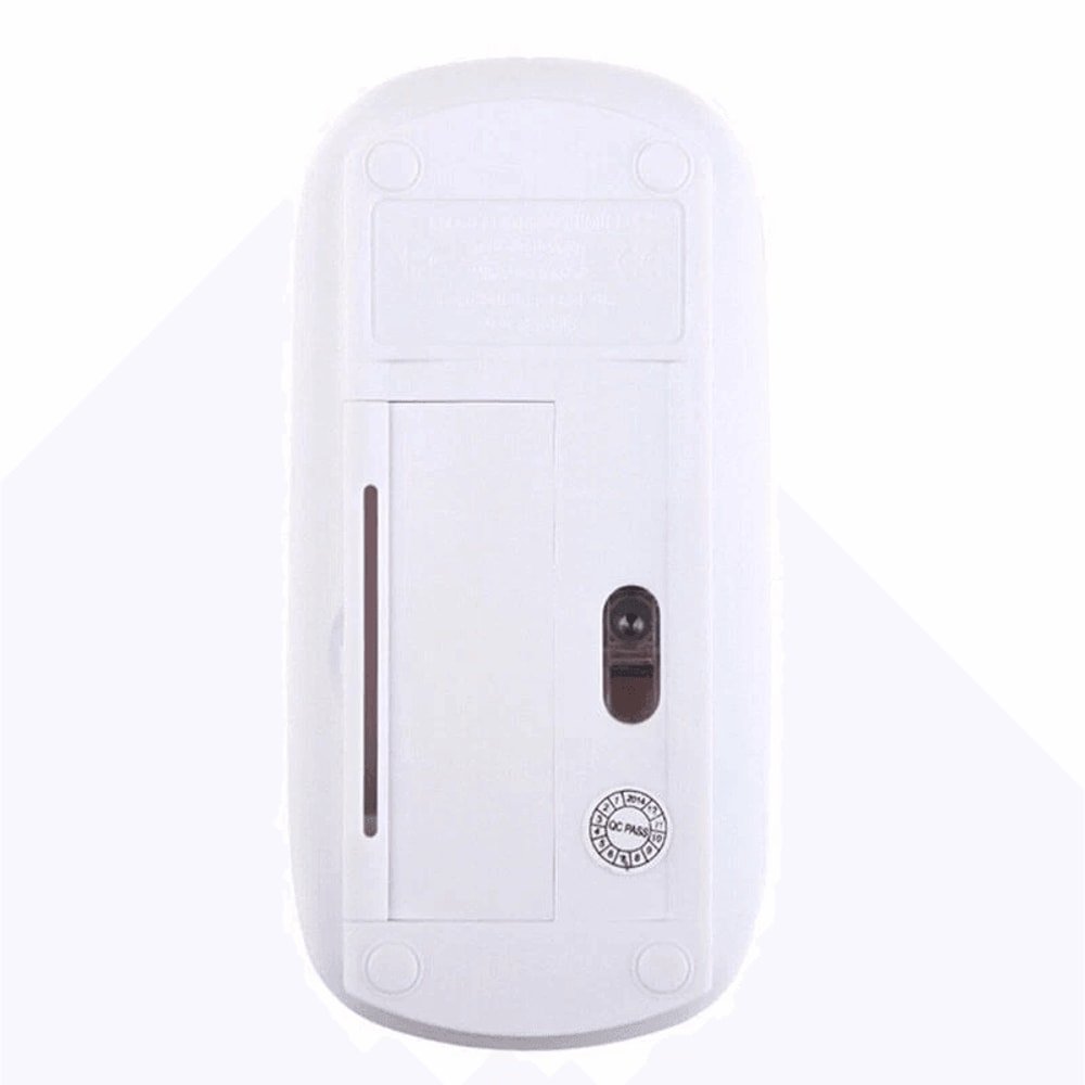 USB Wireless Optical Mouse For MacBook Pro Mac PC White 1
