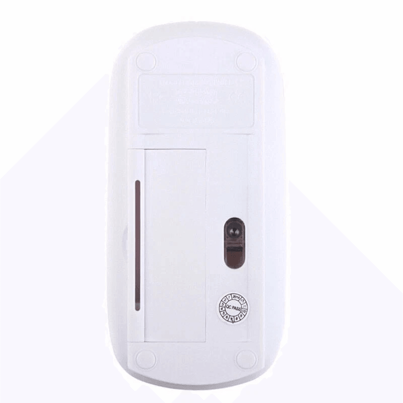 USB Wireless Optical Mouse For MacBook Pro Mac PC White 1