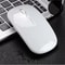 USB Wireless Optical Mouse For MacBook Pro Mac PC White 0