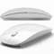 USB Wireless Optical Mouse For MacBook Pro Mac PC White 5
