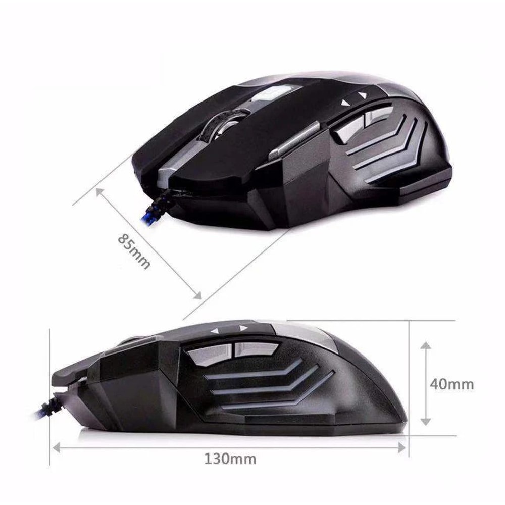 7 Button LED Gaming Mouse With Adjustable DPI Wired For Precision And Comfort 6