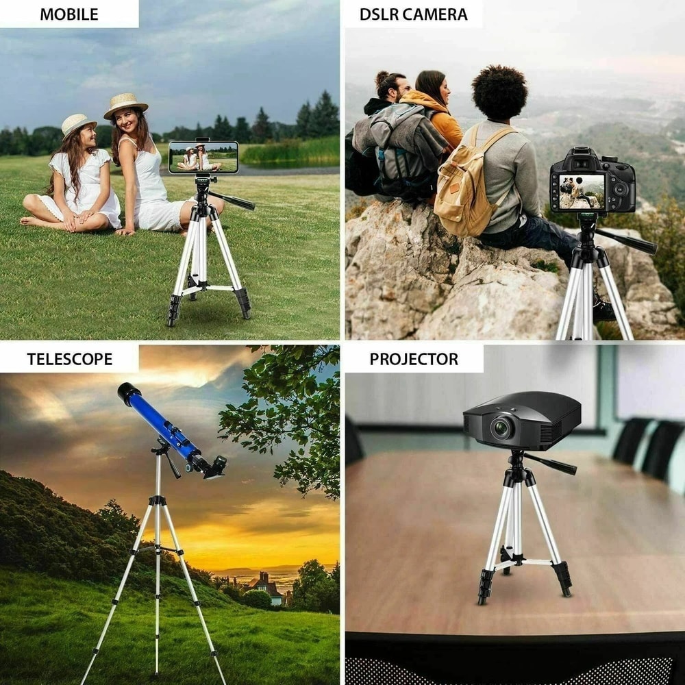 Universal Adjustable Phone Tripod Stand Portable Smartphone Camera Mount 2