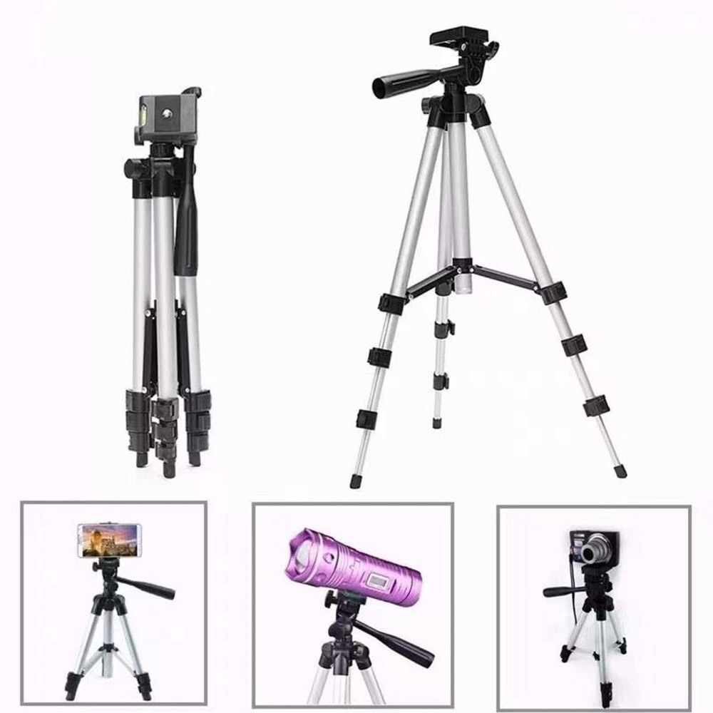 Universal Adjustable Phone Tripod Stand Portable Smartphone Camera Mount 4