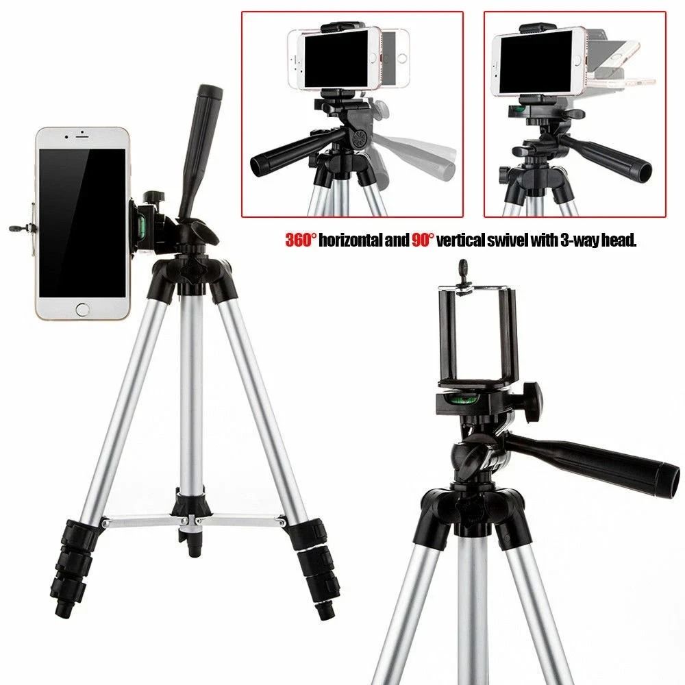 Universal Adjustable Phone Tripod Stand Portable Smartphone Camera Mount 5