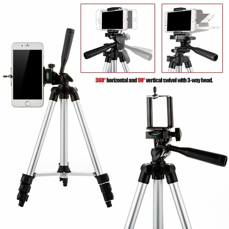 Universal Adjustable Phone Tripod Stand Portable Smartphone Camera Mount 5