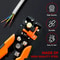 Self Adjusting Wire Stripper Crimper Tool For Insulation Removal And Terminal Crimping 10