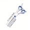 Premium Professional Hair Cutting Shears Barber Thinning Scissors Set Salon Hairdressing Kit 14