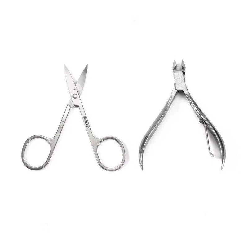 Nail Clippers Set Manicure Pedicure Cuticle Grooming Tools Kit 1