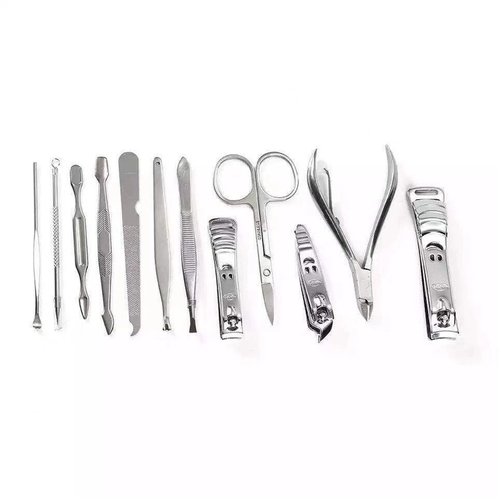 Nail Clippers Set Manicure Pedicure Cuticle Grooming Tools Kit 10