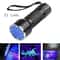 UV Flashlight For Pet Stains Black Light LED 21 LED Waterproof Stain Detector 4