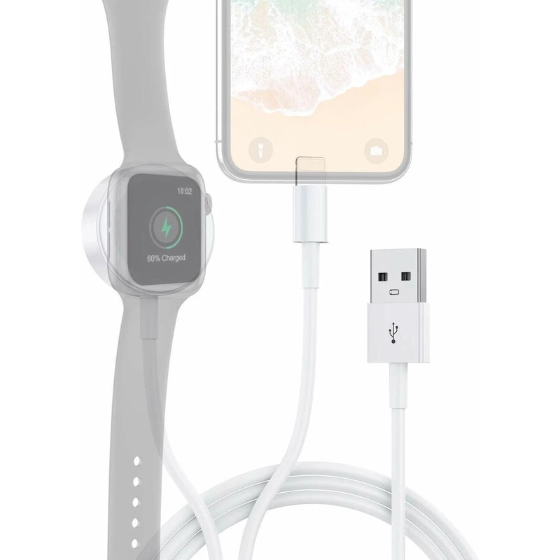 2 In 1 Magnetic Charger Cable For Apple Watch IPhone Fast Convenient Charging For Your Devices 4