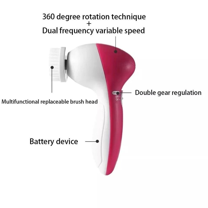 Electric Facial Cleansing Brush For Deep Skin Care Acne Treatment 1