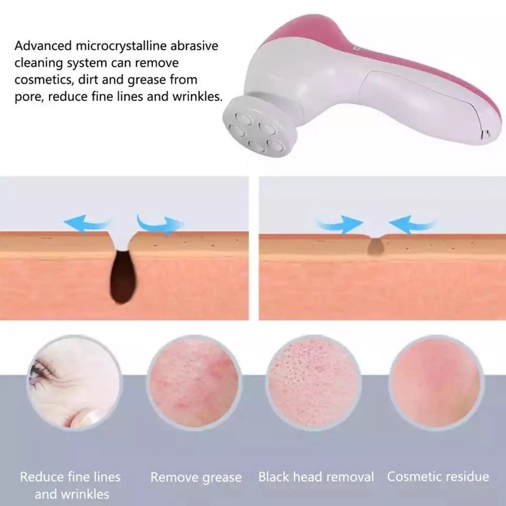 Electric Facial Cleansing Brush For Deep Skin Care Acne Treatment 2