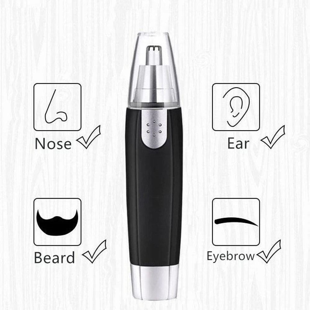 Electric Nose Ear And Eyebrow Trimmer Cordless Groomer Shaver 4