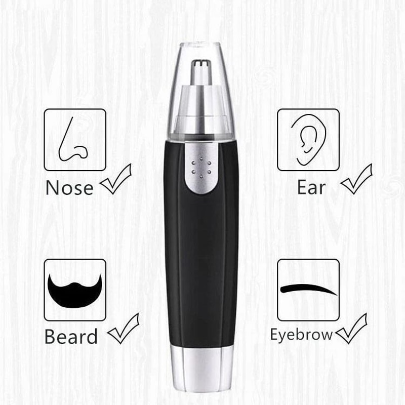 Electric Nose Ear And Eyebrow Trimmer Cordless Groomer Shaver 4