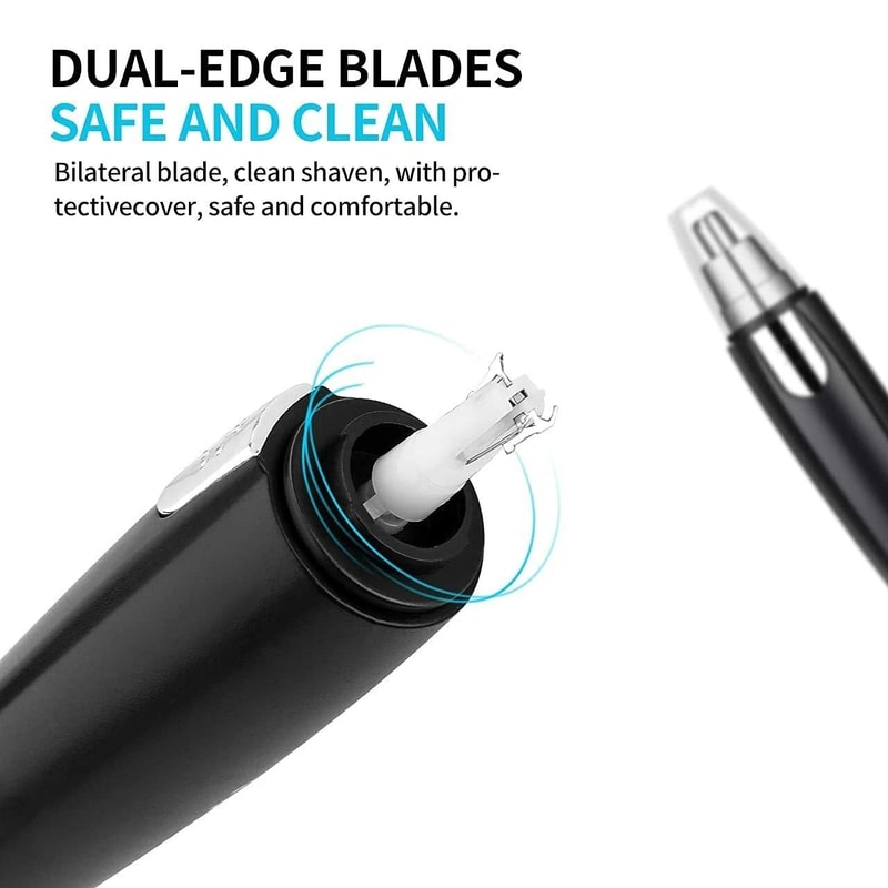 Electric Nose Ear And Eyebrow Trimmer Cordless Groomer Shaver 5