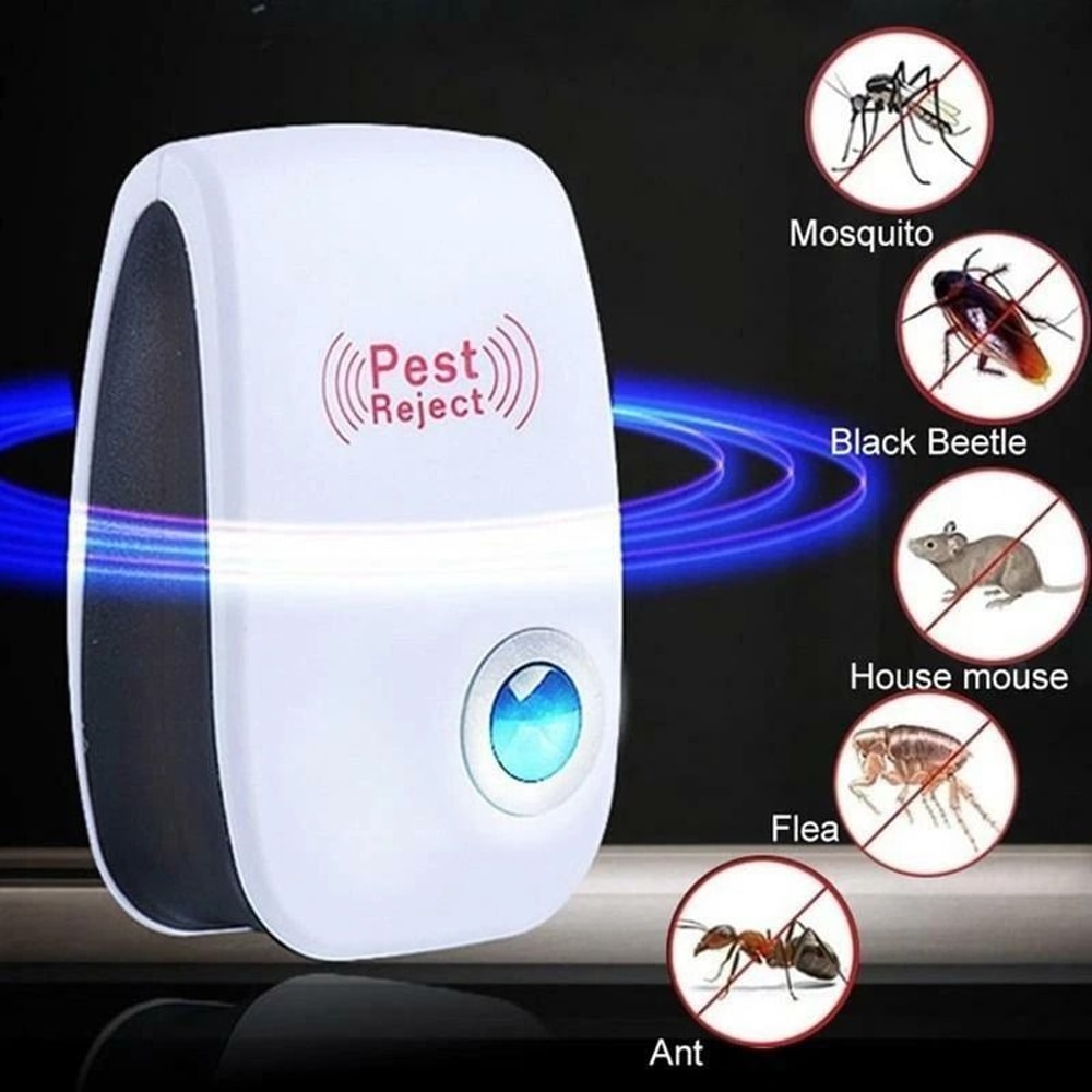 Pest Reject Pro Ultrasonic Repeller Effective Bed Bug Spider And Roach Defender For Home 3