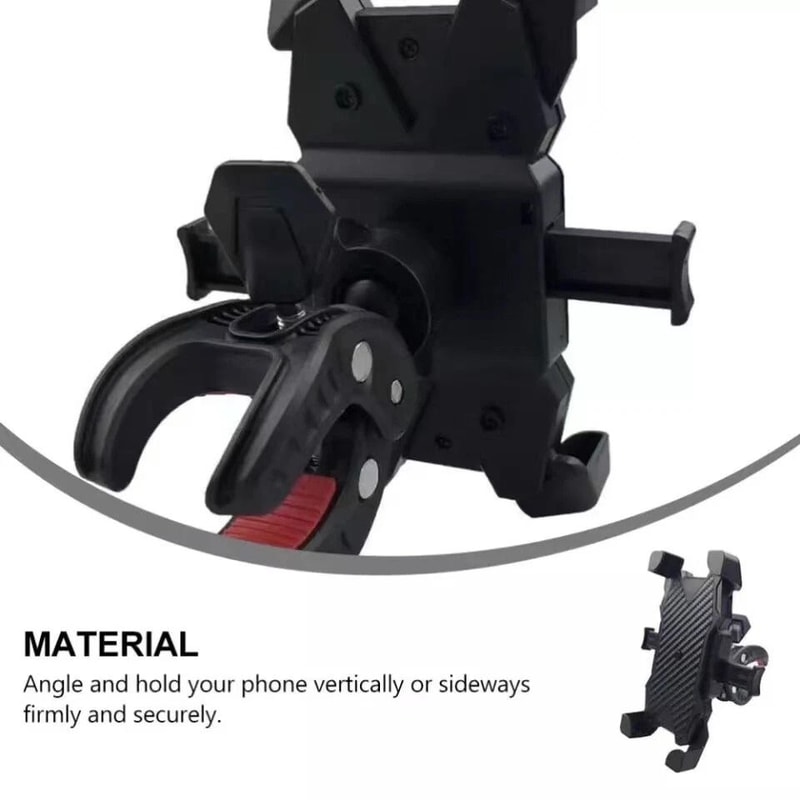 Bicycle Motorcycle MTB Handlebar Silicone Mount Holder For Phone GPS 1