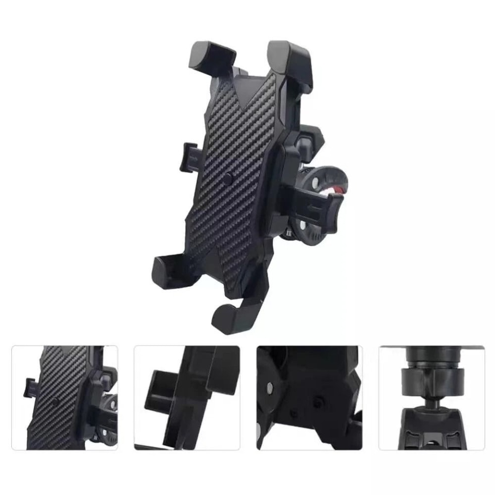 Bicycle Motorcycle MTB Handlebar Silicone Mount Holder For Phone GPS 5