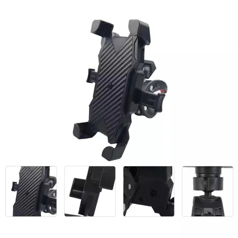 Bicycle Motorcycle MTB Handlebar Silicone Mount Holder For Phone GPS 5