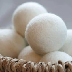 organic wool dryer balls natural antistatic laundry softener