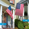 Adjustable Aluminum Flag Pole Holder For Outdoor Use Multi Position Bracket Mount 5