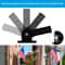 Adjustable Aluminum Flag Pole Holder For Outdoor Use Multi Position Bracket Mount 8