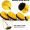 Drill Brush Attachments Power Cleaning Kit Scrubber Brushes For Carpet Car Grout And Tile 6