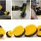 Drill Brush Attachments Power Cleaning Kit Scrubber Brushes For Carpet Car Grout And Tile 0