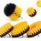 Drill Brush Attachments Power Cleaning Kit Scrubber Brushes For Carpet Car Grout And Tile 7
