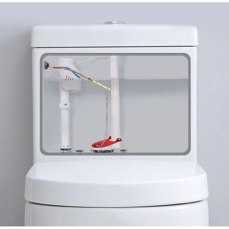 Ultra High Performance Toilet Flapper For Flush Valves Universal Fit LongLasting Rubber 2