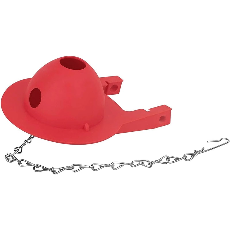 Universal Toilet Flapper Replacement High Performance Flush Valve Replacement Kit 4