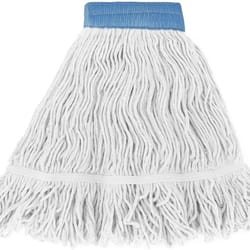 heavy duty loop end cotton mop head refills , eco friendly, machine washable