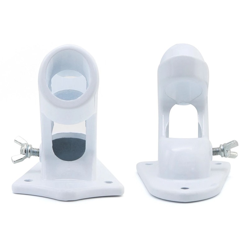 Heavy Duty Flag Pole Holder Two Position Aluminum Mounting Bracket For Home Use 9