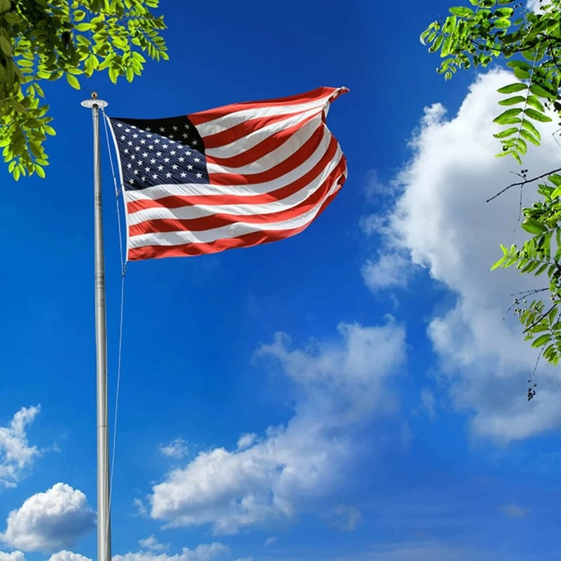 Flag Pole Clip Snap Hook Heavy Duty Nylon Flagpole Accessories For Easy Flag Attachment 1