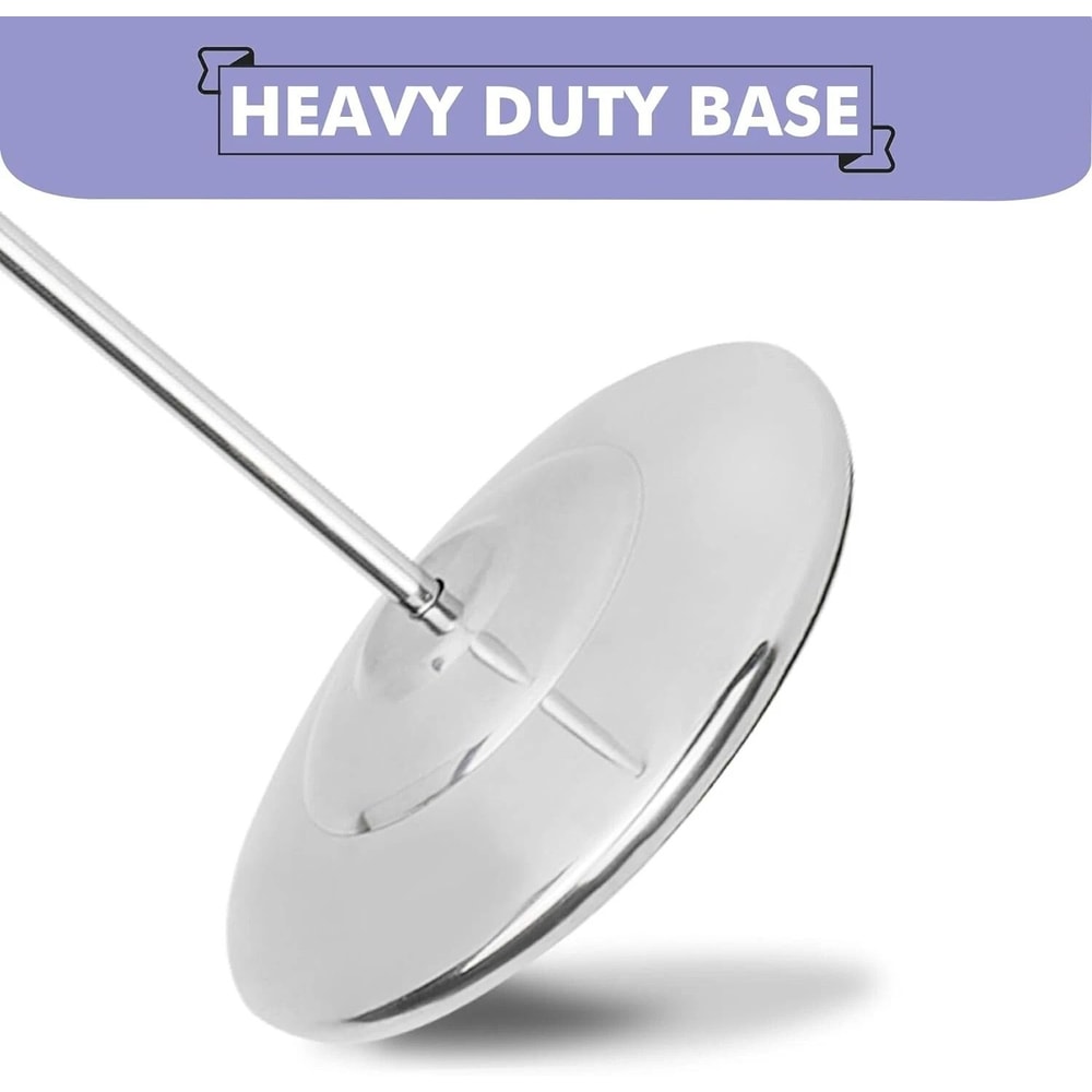 Stainless Steel Receipt Holder With Heavy Duty Base Restaurant Receipt Spike Stand 2