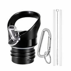 straw lid for hydroflask standard mouth water bottle leak proof and durable