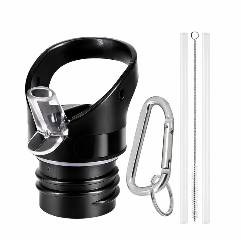 Straw Lid For HydroFlask Standard Mouth Water Bottle Leak Proof And Durable 0