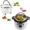 Stainless Steel Steamer Basket For Instant Pot With Silicone Wrapped Handle 3