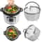 Stainless Steel Steamer Basket For Instant Pot With Silicone Wrapped Handle 4