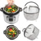 Stainless Steel Steamer Basket For Instant Pot With Silicone Wrapped Handle 4