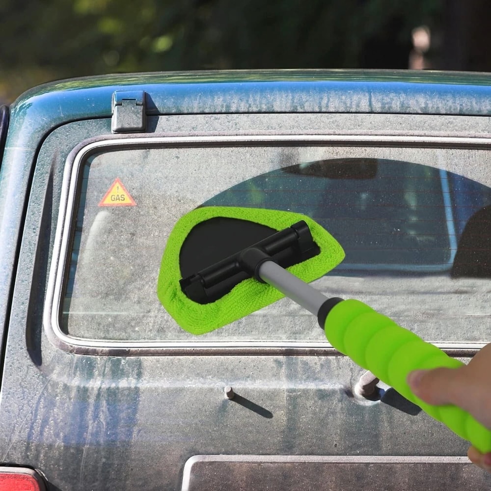 Multifunctional Windshield Cleaner Kit With 4 Reusable Extendable Handles Car Care Essential 4
