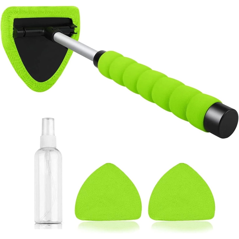 Multifunctional Windshield Cleaner Kit With 4 Reusable Extendable Handles Car Care Essential 7