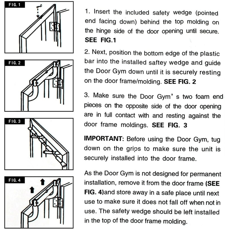 Multi Function Doorway Chin Up And Pull Up Bar For Home Gym 6