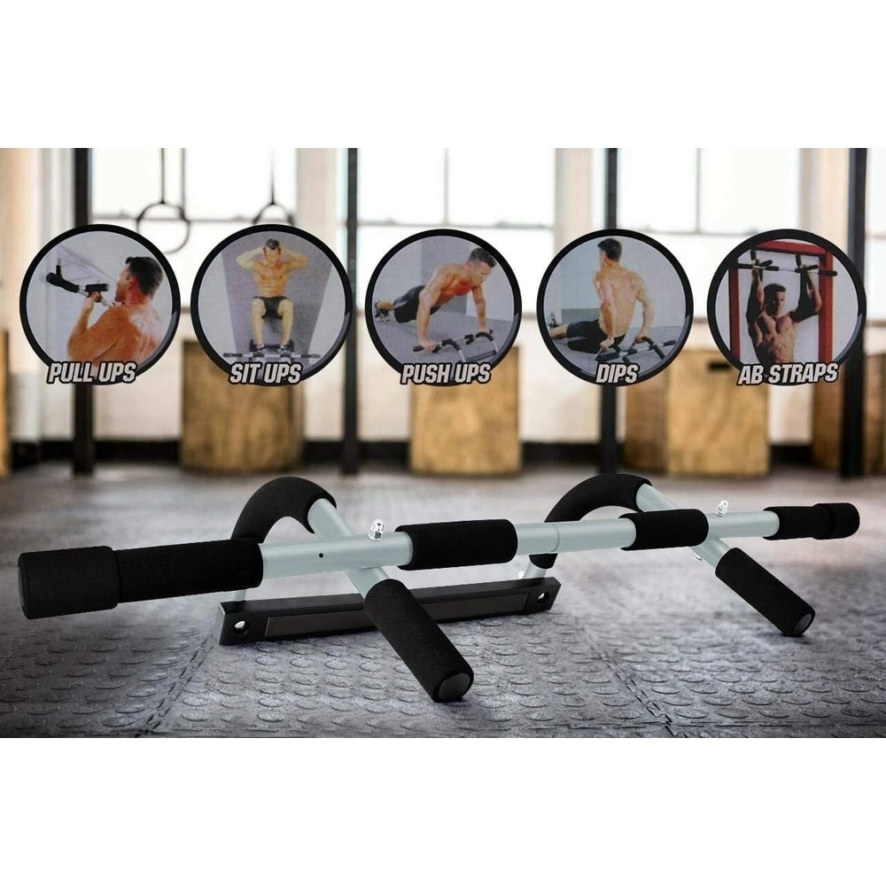 Multi Function Doorway Chin Up And Pull Up Bar For Home Gym 7