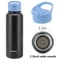 Replacement Flip Lid For Hydro Flask Wide Mouth Water Bottle Blue Coffee Lid Accessory 2