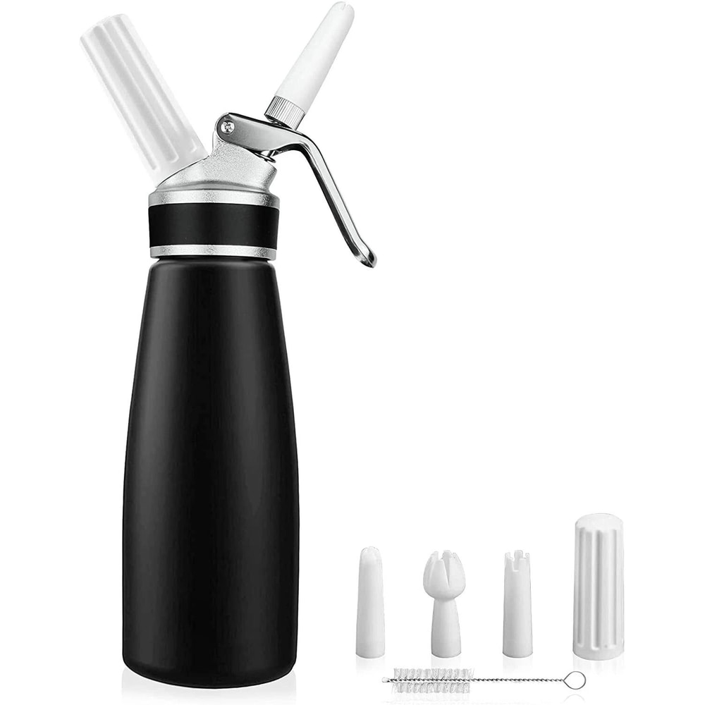 Whipped Cream Dispenser Durable Aluminum Foam Whipper For Delicious Cream Creations 0