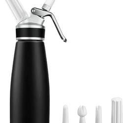 whipped cream dispenser durable aluminum foam whipper for delicious cream creations